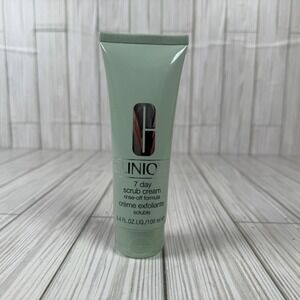 CLINIQUE 7  Day Face Scrub Cream Rinse-Off Formula 100ML / 3.4 fl oz - Full Size